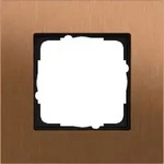 Gira Abdeckrahmen 1-fach Gira Esprit Bronze 021138