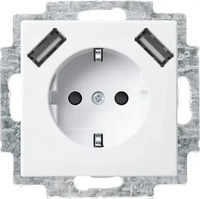 Busch Jaeger 2CKA002011A6266, Busch Jaeger Busch-Jaeger SCHUKO USB-Steckdose 20