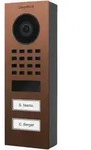 DoorBird D1102V Aufputz IP Video T&uuml;rsprechanlage Bronze-Optik als PVD...