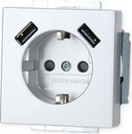 Busch Jaeger 2CKA002011A6271, Busch Jaeger Busch-Jaeger SCHUKO-2x USB Steckdose...