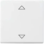 Busch-Jaeger Wippe f&uuml;r Jalousietaster KNX solo studioweiss 1786JA/02-84