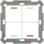 MDT BE-TAL55T4.01, MDT Taster Light 4-fach RGBW Temperatursensor reinwei&szlig;...