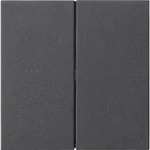 Gira S3000 Bedienaufsatz 2-fach System 55 Anthrazit 536228