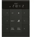 Busch-Jaeger 5 HVAC-Ger&auml;t, 6fach BE, schwarz matt SBR/U6.0.11-885