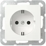 Gira SCHUKO-Steckdose 16A System 55 reinweiss gl&auml;nzend-Nachfolger zu 018803