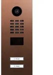 DoorBird D2102V IP Video T&uuml;rsprechanlage Bronze-Optik als PVD Beschichtung,