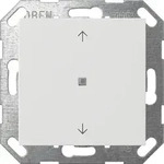 Gira Taster Wippe KNX, 1f, Reinwei&szlig; 517203