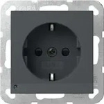 Gira Schuko-Steckdose mit LED Orient. System 55 Anthrazit 417028