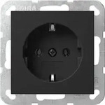 Gira SCHUKO-Steckdose 16A 250V System 55 Schwarz matt 4188005