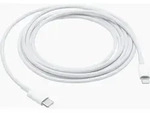Apple USB-C auf USB-C Ladekabel 60 W &ndash; 1 m, gewebtes Nylon | USB 2.0, Wei&szlig;
