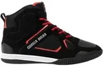 Troy High Tops - Schwarz/Rot - EU 36