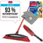 Vileda Pet Pro Besen Komplettset &ndash; speziell entwickelt f&uuml;r Haustierbesitzer