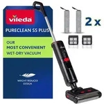 Der kabellose Vileda PureClean S5 Plus Nass- und Trockensauger mit Zubeh&ouml;r ‒