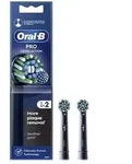 Oral-B Pro Cross Action Aufsteckb&uuml;rsten 2er Schwarz