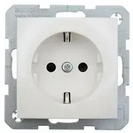 Berker 47238989 Steckdose SCHUKO S.1/B.3/B.7 polarwei&szlig;, gl&auml;nzend