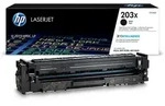 HP 203X Original Toner Schwarz, High Yield (CF540X) f&uuml;r LaserJet Pro M254, MFP...