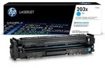 HP 203X Original Toner Cyan, High Yield (CF541X) f&uuml;r LaserJet Pro M254, MFP M280...