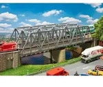 H0 Stahlbr&uuml;cke 2-gleisig