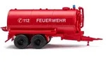 H0 LKW Anh&auml;nger Feuerwehr Wassertankwagen