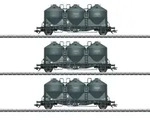 G&uuml;terwagenset Staubsilowagen Kds 67 DB 3x