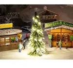 Weihnachtsbaum mit Beleuchtung