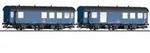Personenwagenset Bahndienstwagen DB AG 2x