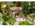 H0 Musikpavillon mit tanzenden Figuren