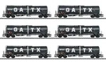 G&uuml;terwagenset Kesselwagen GATX JET A1