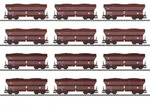 G&uuml;terwagenset Selbstentladewagen Falns 182 DB AG 12x