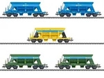 G&uuml;terwagenset Selbstentladewagen Falls HASTAG 5x