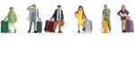 H0 Figuren Reisende