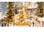 H0 micro-motion Weihnachtsmarkt-Pyramide