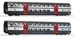 Personenwagenset Doppelstwockwagen 2. Kl. IC 2000 SBB 2x