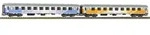 Personenwagenset Schnellzugwagen 111Ah & 112Ag PL-PKPIC 2x