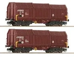 G&uuml;terwagenset Teleskophaubenwagen DR 2x