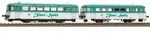 Dieseltriebwagen BR 798 mit Steuerwagen Ulmer Spatz DB AG Digital Sound