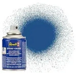 Farbe Spray blau matt