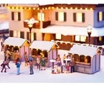 H0 Set auf dem Weihnachtsmarkt