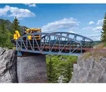 H0 Stahlbogenbr&uuml;cke gebogen