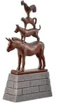 H0 Bremer Stadtmusikanten Statue