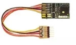 Digital Decoder mit RailCom 6-polig Kabel Stecker