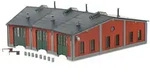 H0 Ringlokschuppen 3-st&auml;ndig