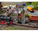 H0 Ausschlackanlage mit Antriebsteilen