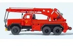 H0 LKW Magirus 250 D 25 A Kranwagen KW 16. F