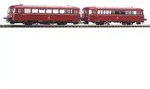 Dieseltriebwagen Schienenbus 798 mit Steuerwagen 998.6 DB