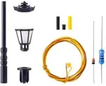 H0 Bausatz Parklaterne LED