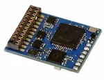 Decoder LokSound 5 Fx Leerdecoder DCC/MM/SX/M4 21MTC NEM660+Lautsprecher 11x15mm