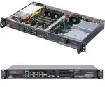 Supermicro SuperServer 5019D-4C-FN8TP Intel SoC BGA 2518 Rack (1U) Schwarz