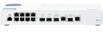 QNAP QSW-M408-2C Netzwerk-Switch Managed L2 10G Ethernet (100/1000/10000) Wei&szlig;