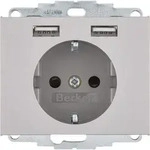 Berker Steckdose SCHUKO/USB 48037004